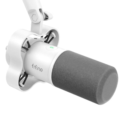 FIFINE K688 Neo USB/XLR Podcast Microphone – Dynamic Pro Mic, Mute & Monitor for Streaming, Gaming, Vocal & Music Recording Audio, for PC USB-C Smartphone Mixer, Boom Arm