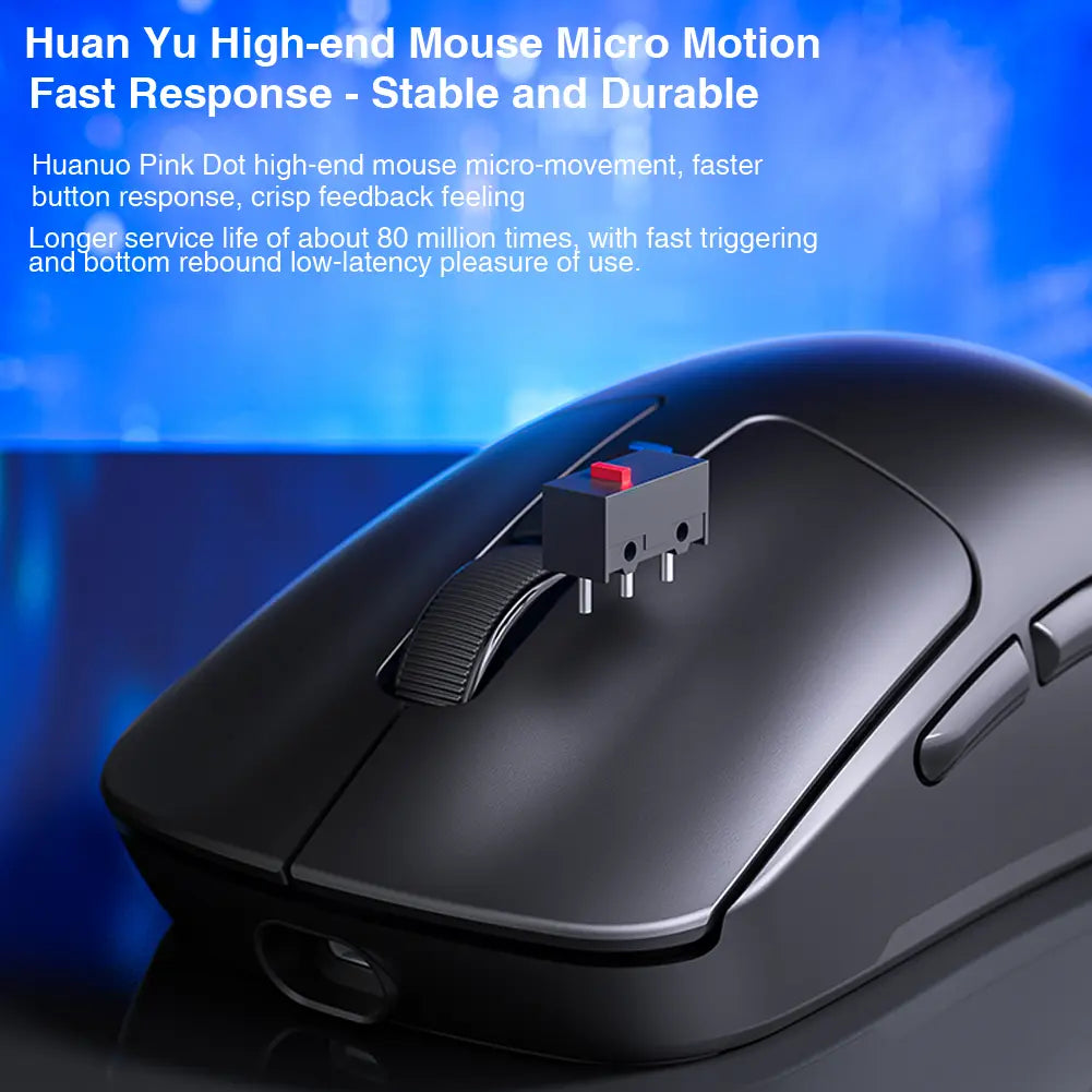 AULA SC680 Wireless Gaming Mouse, Tri-Mode 2.4G/BT5.0/USB-C Gaming Mouse, 10000 DPI Rechargeable Wireless Mouse, Gaming Mouse with 6 Programmable Buttons and Summer Anti-Slip Stickers, Office Desktop Laptop Accessories Ergonomic Mechanical Keyboard