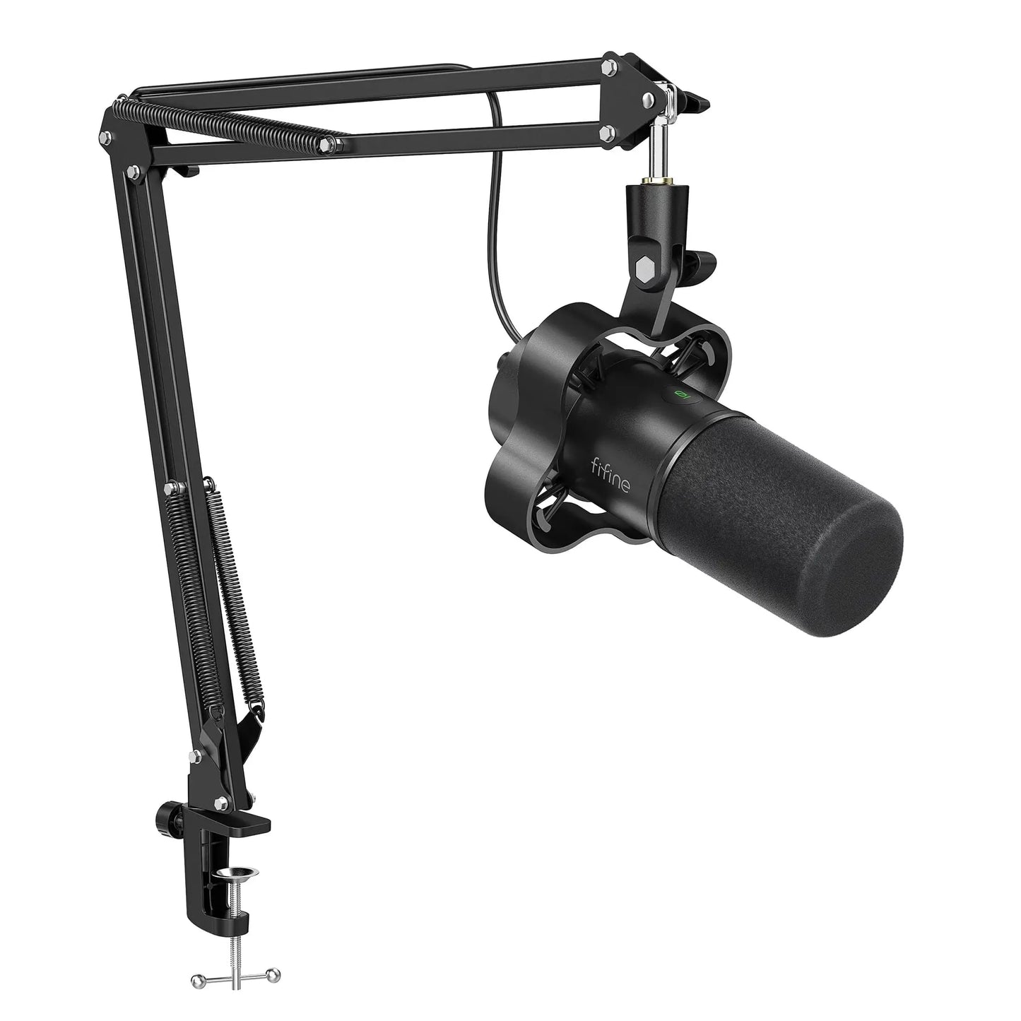 FIFINE K688 Neo USB/XLR Podcast Microphone – Dynamic Pro Mic, Mute & Monitor for Streaming, Gaming, Vocal & Music Recording Audio, for PC USB-C Smartphone Mixer, Boom Arm